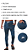 Calça de Moletom Azul Marmorizada Confort Prime - Imagem 7