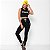 Cropped Preto Feminino Regata Algodão Egípcio - Imagem 3