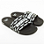 Chinelo Slide Preto Estampado - Imagem 2
