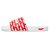 Chinelo Slide Branco e Vermelho Estampado Ecofriendly - Imagem 1