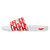 Chinelo Slide Branco e Vermelho Estampado Ecofriendly - Imagem 10