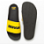 Chinelo Slide Preto e Amarelo Ecofriendly - Imagem 7