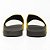 Chinelo Slide Preto e Amarelo Ecofriendly - Imagem 3
