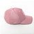 Boné Aba Curva Rosa de Suede com Brasão - Imagem 3