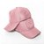 Boné Aba Curva Rosa de Suede com Brasão - Imagem 8
