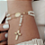 Pulseira Terço Dupla Nossa Senhora das Graças Lisa ou Pérolas - Imagem 1