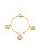 Pulseira masculina São Bento Cartier banho de ouro amarelo - Imagem 2