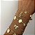 Pulseira Santo Antonio com zirconias brancas - Imagem 4