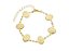 Pulseira Santo Antonio com zirconias brancas - Imagem 1