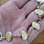 Pulseira Santo Antonio com zirconias brancas - Imagem 2