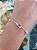 Pulseira Nossa Senhora Aparecida Oval e zirconias em prata 925 - Imagem 2