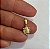 Pingente Mini Santo Expedito banhado a ouro amarelo - Imagem 3