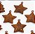 ESTRELA GUIZO 4,5cm - 2und - Imagem 2