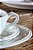 JOGO 2  XÍCARAS E PIRES - PARA CAFÉ - PORCELANA COM RELEVO - 5,8 DIAM X 5,3 CM H - 80 ML - LINHA ANNA - Imagem 4