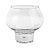 JOGO 6 COPOS VIDRO COQUETEL / ROCKS / CONHAQUE  - 92 H X 74 / 101 DIAM MM - 350 ML - LINHA ISAO - Imagem 4