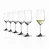 JOGO 6 TAÇAS CRISTAL VINHO BRANCO - 213 H X 79 DIAM MM - 360 ML - LINHA EVENT - Imagem 3
