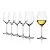 JOGO 6 TAÇAS CRISTAL VINHO BRANCO 245 H X 81 DIAM MM - 451 ML - LINHA FINO - Imagem 4