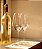 JOGO 6 TAÇAS CRISTAL VINHO BRANCO 245 H X 81 DIAM MM - 451 ML - LINHA FINO - Imagem 1