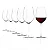 JOGO 6 TAÇAS CRISTAL VINHO TINTO BORDEUAX 254 H X 95 DIAM MM - 656 ML - LINHA FINO - Imagem 4
