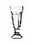 JOGO 6 TAÇAS VIDRO ALTA PARA MILK SHAKE 188 H X 82 DIAM MM – 300 ML - LINHA ARTIC - Imagem 2