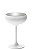 UNIDADE TAÇA CRISTAL COUPE COR BRANCA e PRATA FOSCO COQUETEL / CHAMPAGNE - 147 H MM - 230 ML - LINHA JIVE - Imagem 1