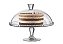 PRATO VIDRO BOLO COM TAMPA 262 H X 322 DIAM MM - LINHA PATISSERIE - Imagem 2
