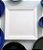 PRATO PORCELANA QUADRADO RASO - 30,5 X 30,5 X 2,3 CM H - LINHA CLASSIC GOURMET - Imagem 1