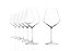 JOGO 6 TAÇAS  CRISTAL  VINHO TINTO - 248 H X 114 DIAM MM - 820 ML - LINHA STARLIGHT - Imagem 6