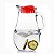JARRA VIDRO COM TAMPA PLÁSTICA 240 H X 172.4 DIAM MM - 1.850 LTRS - LINHA BISTRO - Imagem 2