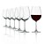 JOGO 6 TAÇAS CRISTAL VINHO TINTO - 205 H X 85 DIAM MM - 450 ML - LINHA WEINLAND - Imagem 1