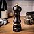 MOEDOR PIMENTA EM MADEIRA COR CHOCOLATE  COM AJUSTE DE MOAGEM - 12 CM -  LINHA PARIS - Imagem 1