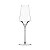 JOGO C/ 6 TAÇAS CRISTAL CHAMPAGNE / ESPUMANTE - 255 H X 77 DIAM MM - 340 ML - LINHA COCCON - Imagem 1
