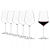 JOGO C/ 6  TAÇAS CRISTAL VINHO TINTO BORDEAUX - 255 H X 100 DIAM MM - 675 ML - LINHA STARLIGHT - Imagem 4