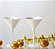 UNIDADE TAÇA CRISTAL MARTINI / COQUETEL - 172 H X 116 DIAM MM - 240 ML - PRATA e BRANCO FOSCO - Imagem 3