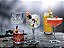 JOGO 6 COPOS VIDRO SHOT / VODKA 61.5 H X 48.5 DIAM MM - 62 ML - LINHA TIMELESS - Imagem 2