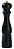 MOEDOR  PIMENTA EM MADEIRA COR CHOCOLATE - 40 CM -  LINHA PARIS - Imagem 1