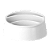 PORTA SACHÊ PORCELANA REDONDO COM DIVISÕES 11,3 DIAM CM X 5 CM H - LINHA GIRO - Imagem 1