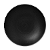 PRATO PORCELANA REDONDO FUNDO SEM BORDA - 25,9 CM DIAM X 4,7 CM H - 1200 ML - COR PRETO - LINHA NEO - Imagem 1