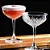 JOGO 6 TAÇAS VIDRO COUPE DRINKS  / COQUETEL 157 H X 110 DIAM MM - 255 ML - LINHA TIMELESS - Imagem 1
