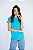 CAMISETA FEMININA BASICA AZUL - Imagem 5
