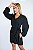 VESTIDO EM CREPE PRETO - Imagem 3