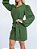 VESTIDO EM CREPE VERDE - Imagem 2