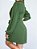 VESTIDO EM CREPE VERDE - Imagem 3