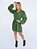 VESTIDO EM CREPE VERDE - Imagem 1