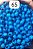Miçanga do Lek - Bola de Futebol Azul Fosco - Imagem 1