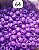 Miçanga do Lek - Bola de futebol Roxo Fosco - Imagem 1