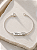 Pulseira personalizada chapa coroa vazada - Imagem 1