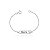 Pulseira personalizada chapa menina vazada - Imagem 1