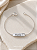 Pulseira personalizada chapa pezinho gravado - Imagem 1