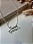 Colar personalizado nome composto fonte baby - Imagem 1